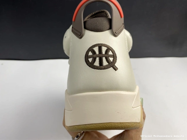 Official Maikesneakers CZ4152-100 Quai54 Sail Brown Jordan (2020) Retro AIR 6 0715